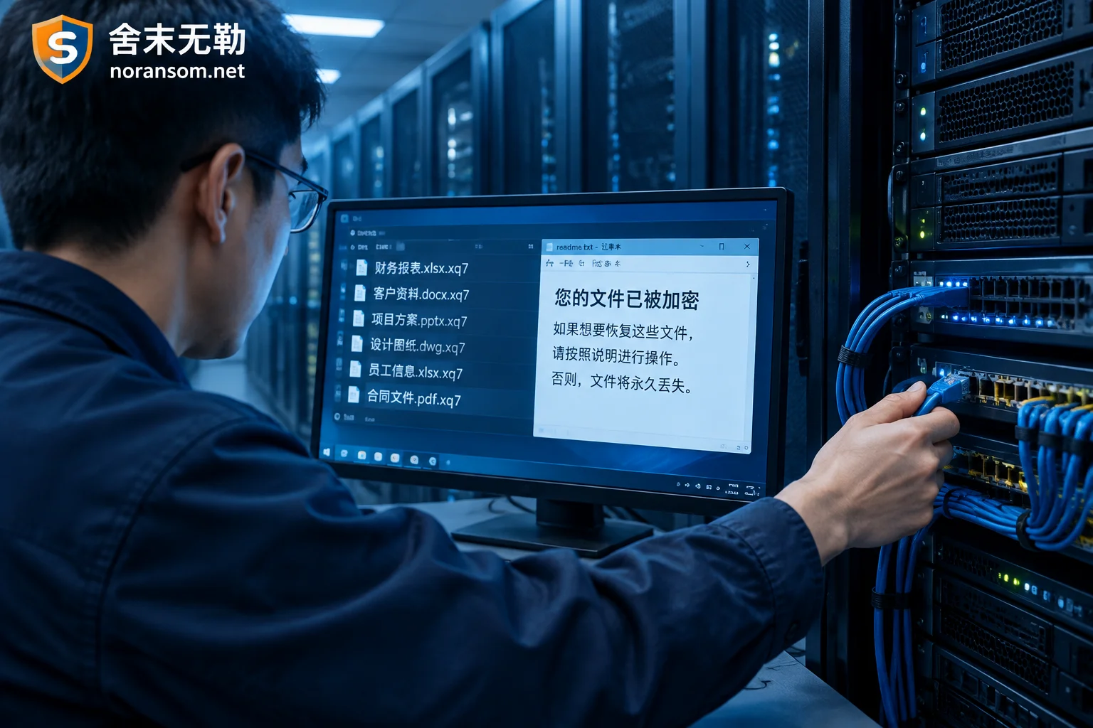 服务器被勒索病毒加密又没有备份：先止损，再判断还剩哪些恢复路径