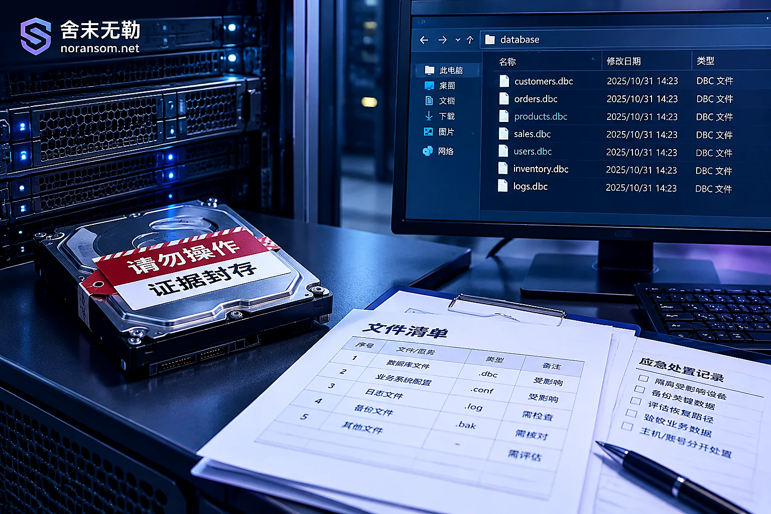 Which Files to Keep After a Yonyou Database Is Encrypted: Delete These and They're Gone for Good