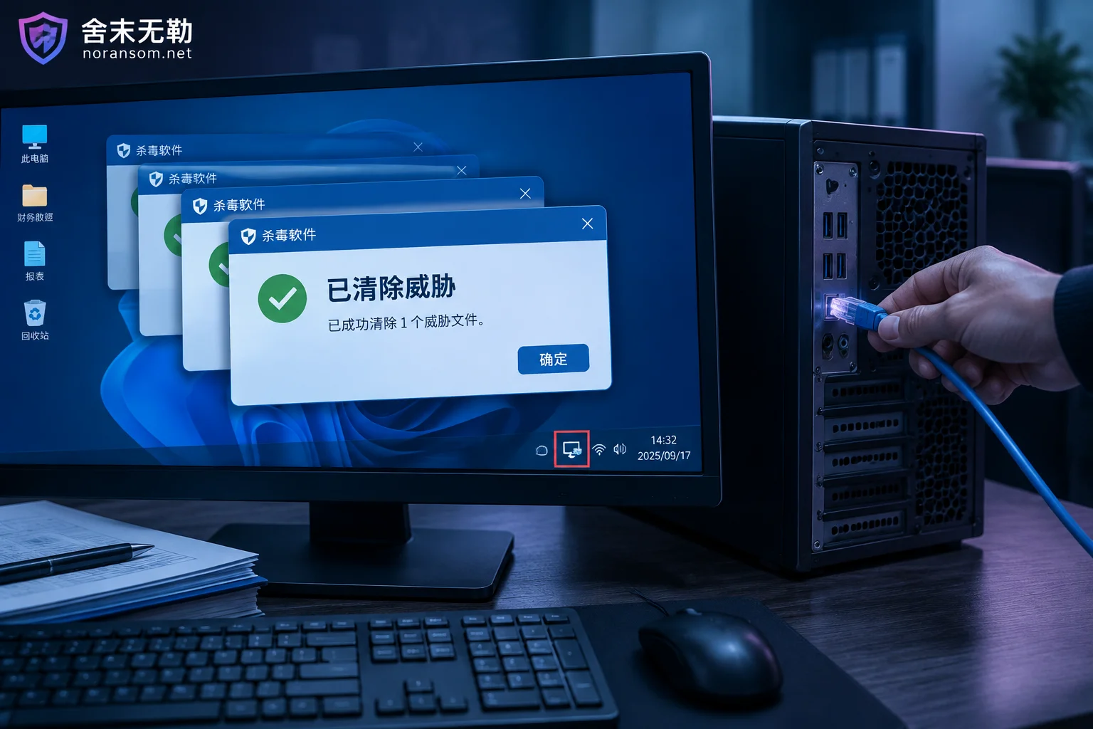 银狐木马杀毒后又出现：先断网换设备改密码，再判断是持久化没清还是内网又投了一次