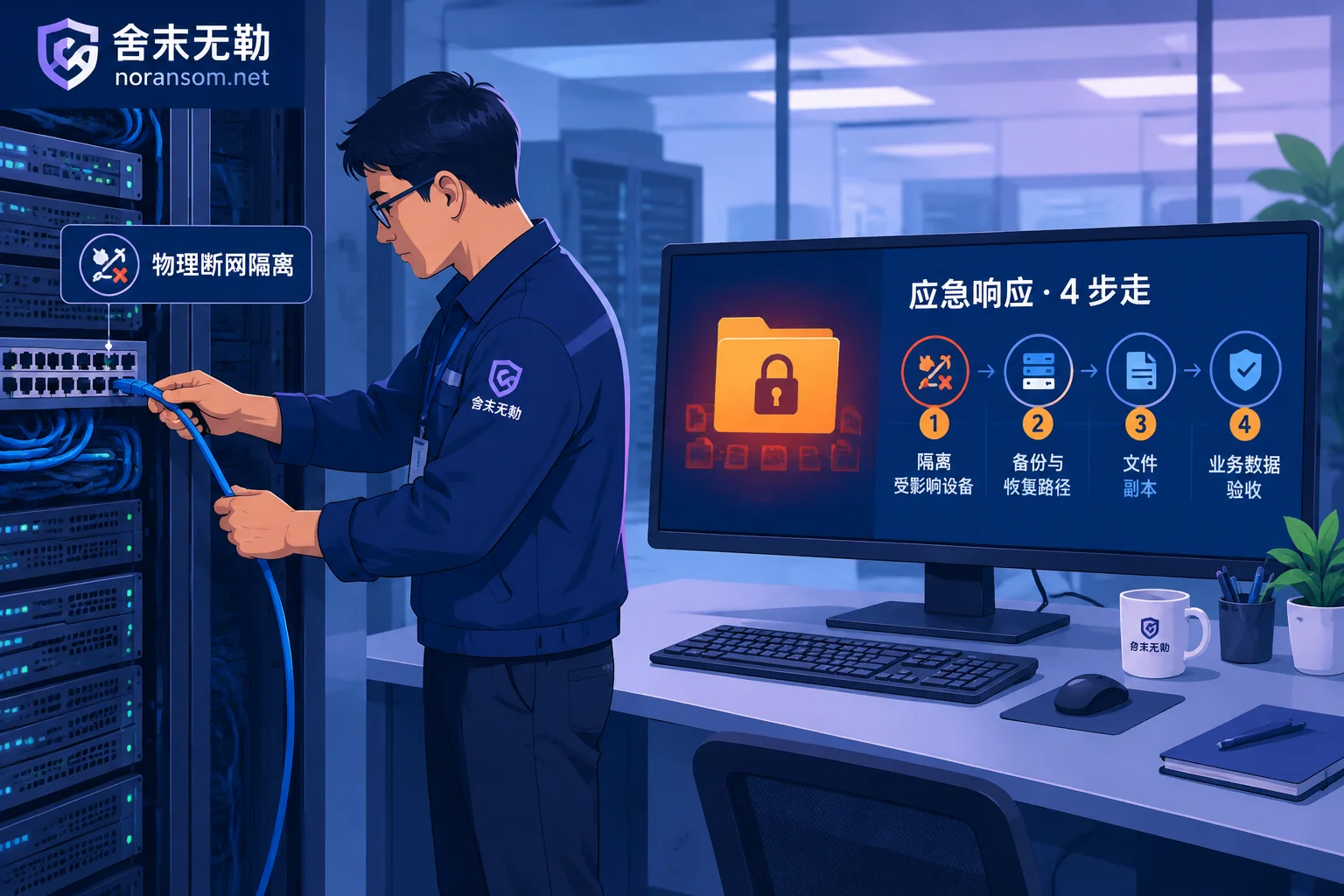 What to Do If You're Hit by Ransomware: A Complete Emergency Decision Checklist from the First 30 Minutes of Loss Control to Business Restoration